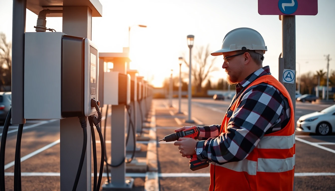 Commercial EV Charging Stations